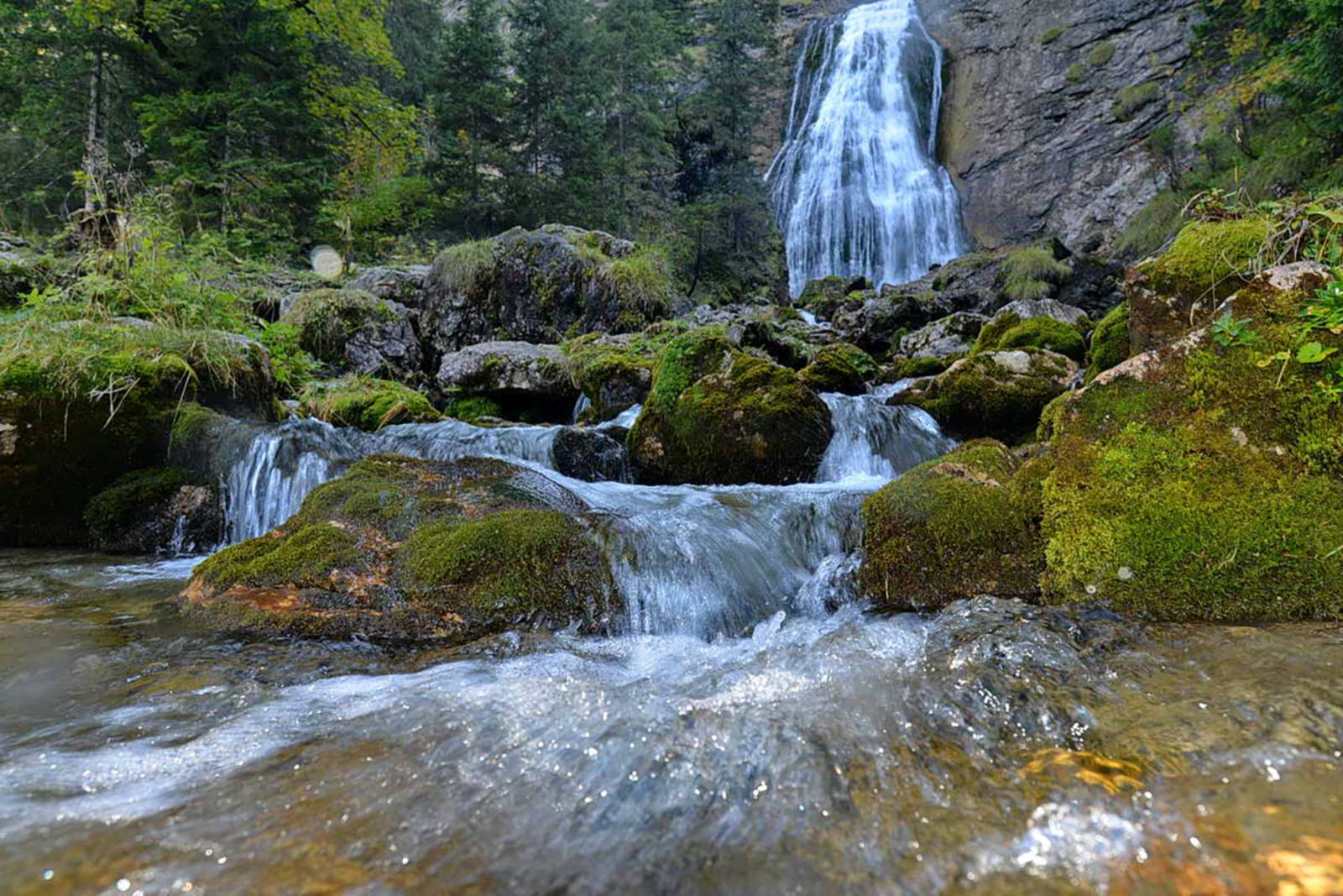 Faszinierender Kenzenwasserfall