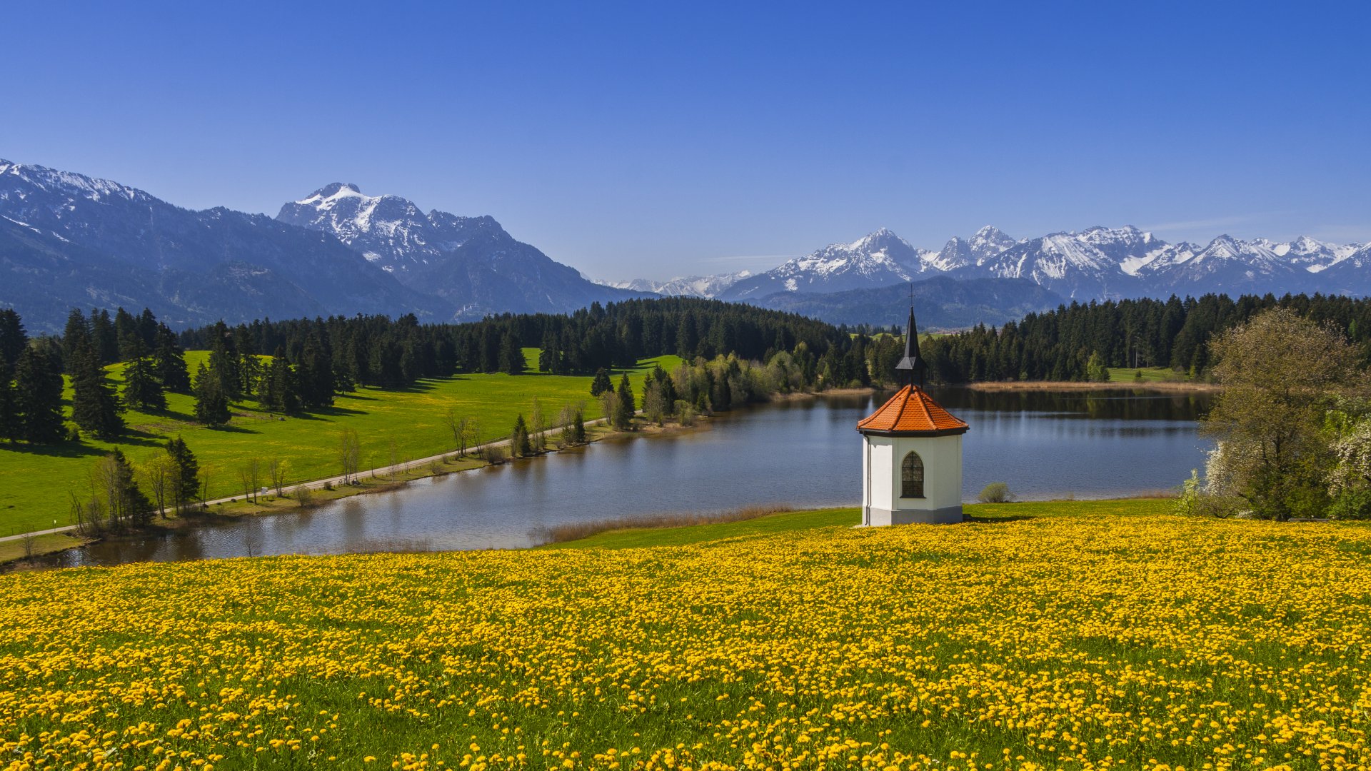 Hegratsrieder See - Gemeinde Halblech im Allgäu