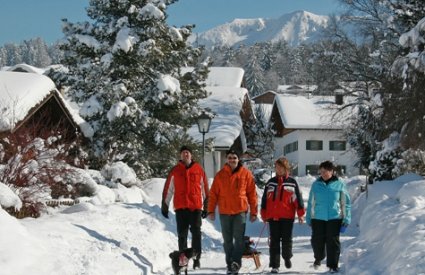 Spaziergang im Schnee